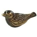 Varpunen pronssikoriste hautakiveen