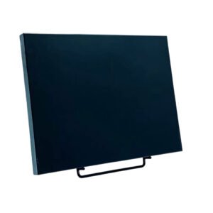 Korkeus 40 cm, leveys 55cm, vahvuus 3 cm. Etupinta hiottu, sivut ja päällinen ja tausta sahattu. Useimmille uurna  ja arkkuhauta paikoille soveltuva koko, suunniteltu 2-3 henkilön nimitiedoille