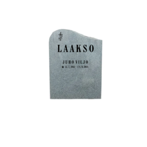 Korkeus 60cm, leveys 48cm, vahvuus 15cm. Etupinta sekä sivut hiottu, päällinen louhittu ja tausta sahattu